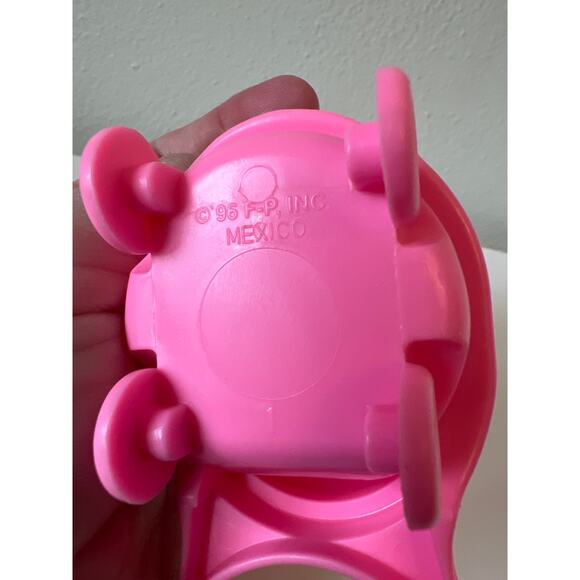 Fisher-Price Little People Baby 1997 Pink Stroller 1996 - Picture 4 of 4